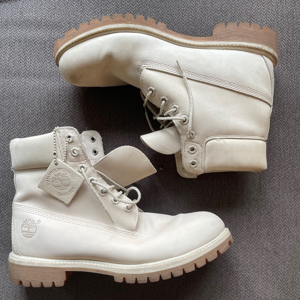Timberland Boots All White